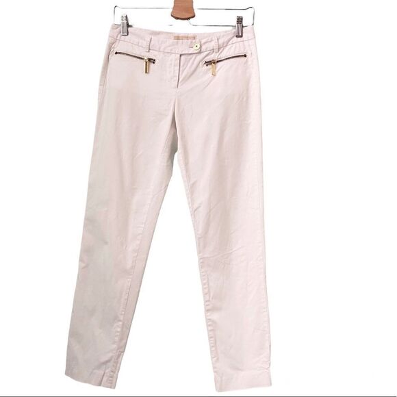 Michael Kors White Slim Pants in Size 2 - Picture 2 of 12